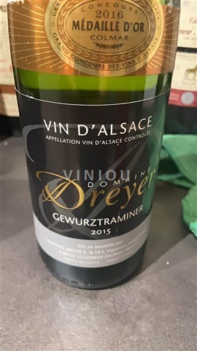 Alzacija Domaine Dreyer 2015