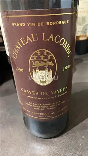 Bordeaux Graves-de-vayres Lascombes 1999