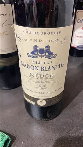 Bordeaux Médoc Maison Blanche 2000