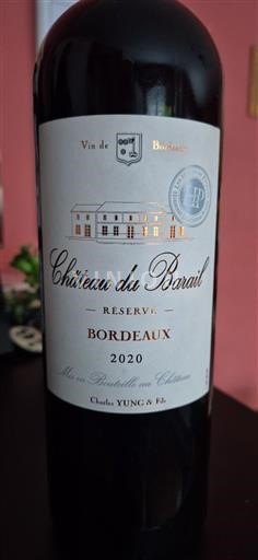 Bordeaux Château Barail Réserve 2020