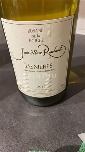 Vallée de la Loire Jasnières Domaine La Touche 2015