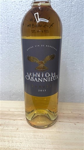 Bordeaux Graves Château Cabannieux 2015