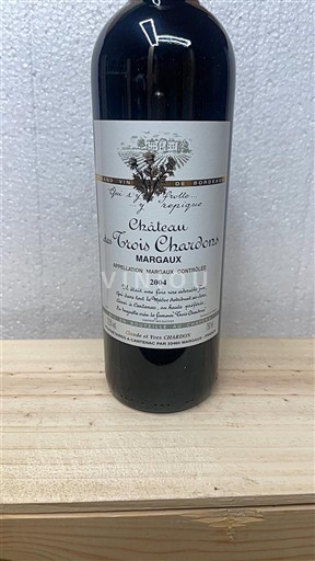 Bordeaux Margaux Château S Trois Chardons 2004