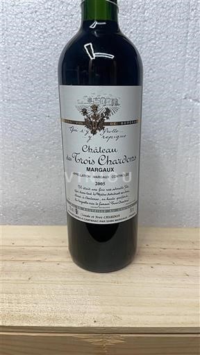 Bordeaux Margaux Château S Trois Chardons 2005
