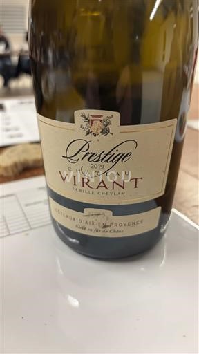 Provenza Coteaux de Aix en Provenza Château Virant Prestige 2019