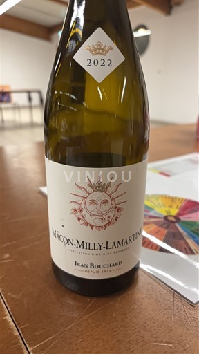 Bourgogne Mâcon og mâcon-landsbyer Jean Bouchard Maçon Milly Lamartine 2022