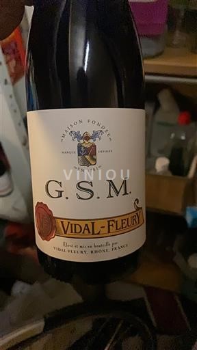 Rhône Valley Côtes du Rhône Vidal-Fleury G.S.M. 2022