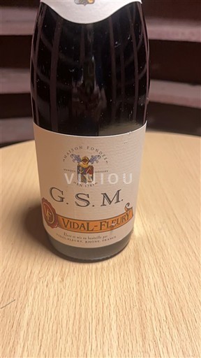Rhône-dalen Côtes-du-Rhône Vidal-Fleury G.S.M. 2022
