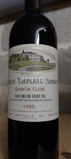 Бордо Сент-Емільйон Гран Крю Grand Cru Classé Château Troplong Mondot 1995