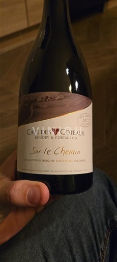 Neuchâtel Neuchâtel AOC Cave des Coteaux Boudry & Cortaillod Sur le Chemin 2023