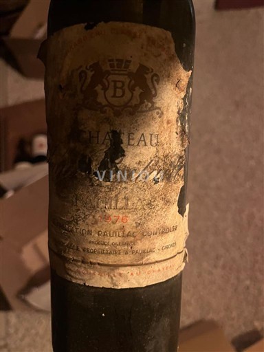Bordeaux Pauillac Château Haut-Batailley 1976