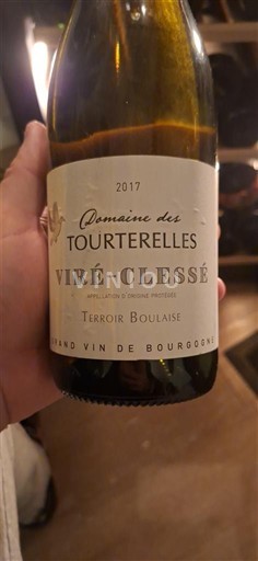 Burgundy Viré-clessé Domaine S Tourterelles Terroir Boulaise 2017