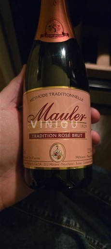 Neuchâtel Neuchâtel AOC Mauler Tradition Rosé Brut Niet-geïntegreerd