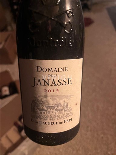 Vallée du Rhône Châteauneuf-du-pape Domaine La Janasse 2015