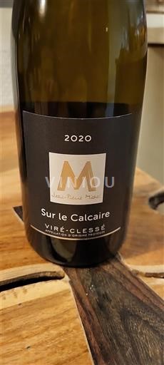 Burgundy Viré-clessé Jean-Michel Mantey Sur le Calcaire 2020