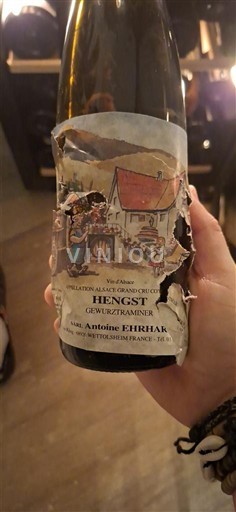 Alsace Gewurztraminer Grand Cru Antoine Ehrhart Non Millésimé