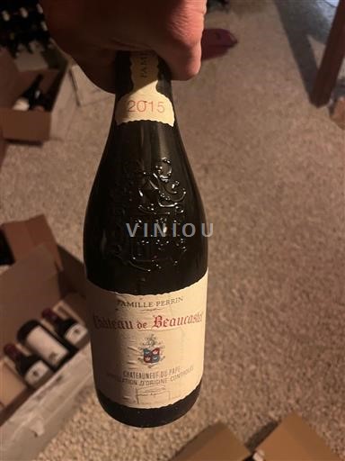 Údolí Rhôny Châteauneuf-du-Pape Château Beaucastel 2015