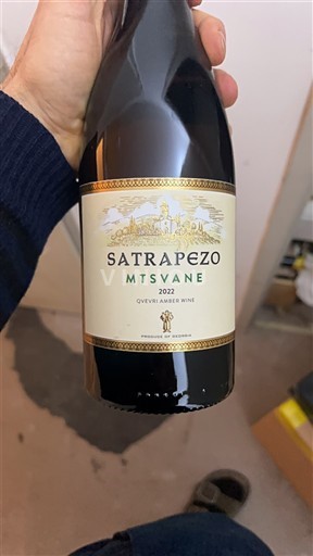 Kakheti Kvareli Satrapezo Mtsvane Qvevri Amber Wine 2022