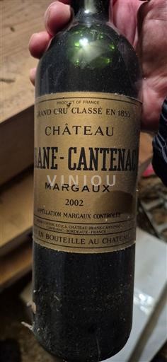 Bordeaux Margaux Grand Cru Château Brane-Cantenac 2002