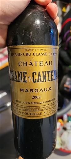 Бордо Марго Grand Cru Château Brane-Cantenac 2002