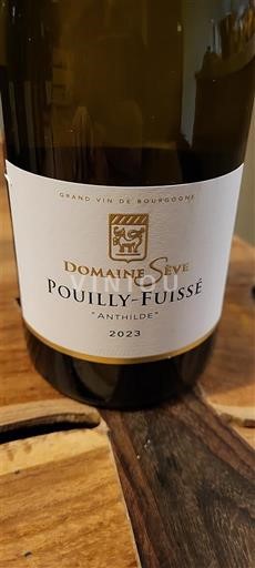 Burgundi Pouilly-fuissé Domaine Seve Anthilde 2023