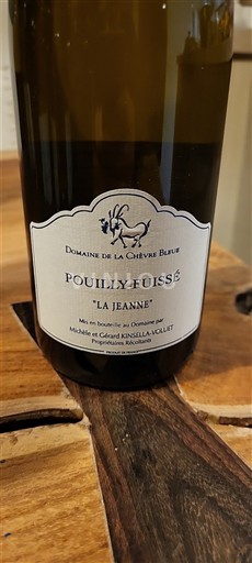 Borgoña Pouilly-fuissé Domaine La Chèvre Bleue La Jeanne 2020
