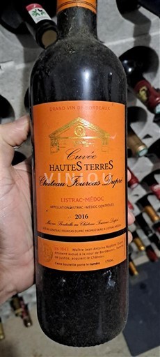 Bordeaux Listrac-Médoc Château Fourcas Dupré Hautes Terres 2016