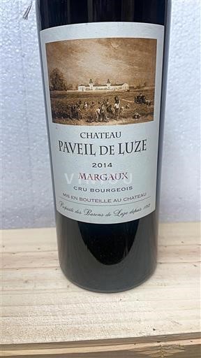 Bordeaux Margaux Château Paveil de Luze 2014