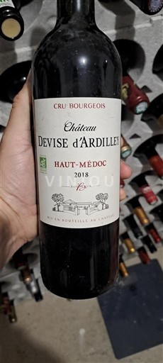 Bordeaux Haut-Médoc Château Vise d'Ardilley 2018