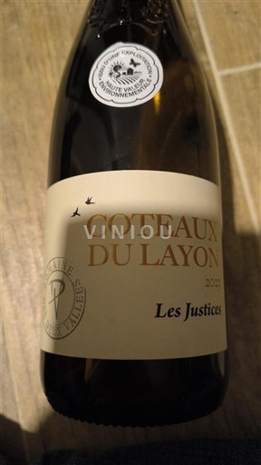 Loirevallei Coteaux du Layon Domaine S Deux Vallees Les Justices 2021