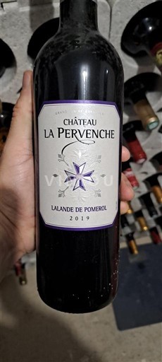 Bordeaux Lalande-de-Pomerol Château La Pervenche 2019