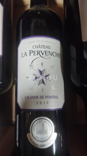 Bordo Lalande-de-Pomerol Château La Pervenche 2019