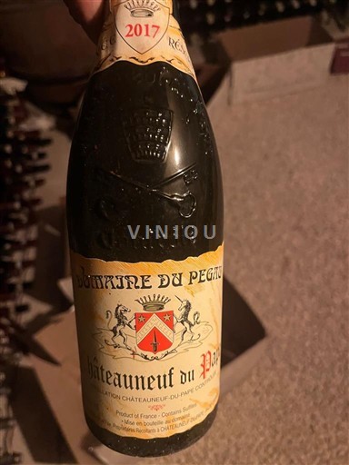 Vallée du Rhône Châteauneuf-du-pape Domaine Pegau 2017