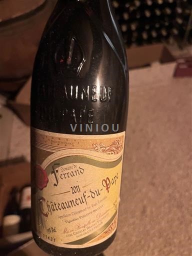 Rhône Valley Châteauneuf-du-Pape Domaine Ferrand 2011