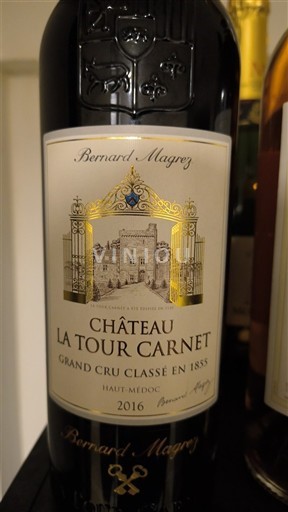 Bordeaux Haut-Médoc Grand Cru Classé Château La Tour Carnet 2016
