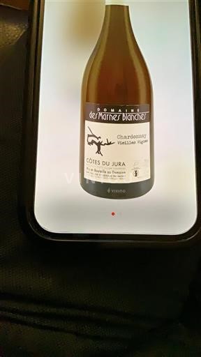 Jura No se traduce. Domaine S Marnes Blanches Chardonnay Vieilles Vignes 2015