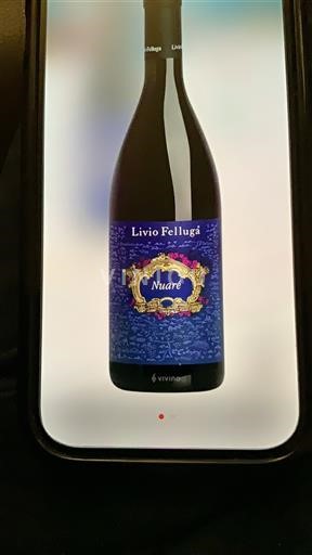 Frioul-Vénétie-Julienne Venezia Giulia Livio Felluga Nuaré 2015