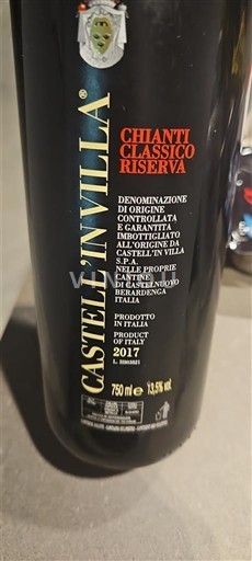 Toscane Chianti Classico Castell’in Villa Riserva 2017