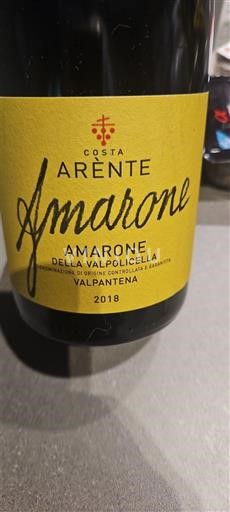 Veneto Amarone della Valpolicella Costa Arènte Valpantena 2018