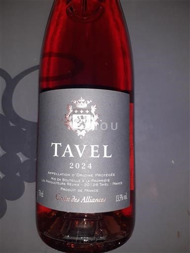 Rhône Valley Tavel Les Producteurs Réunis des Alliances 2024