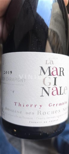 Loire Valley Saumur-Champigny Domaine S Roches Neuves (Thierry Germain) La Marginale 2019