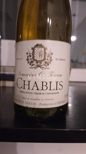 Burgundsko Chablis Domaine O. Tricon Neročník