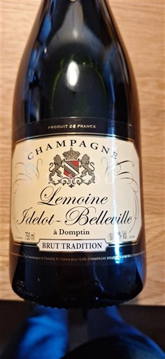 Champagne Domaine Idelot-Belleville Brut Tradition Non Millésimé
