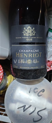 Champagne Henriot Réserve Privée Icke årgångsbetecknad