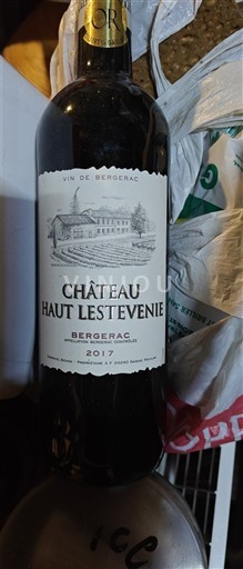 Sydväst Bergerac Château Haut Lestevenie 2017