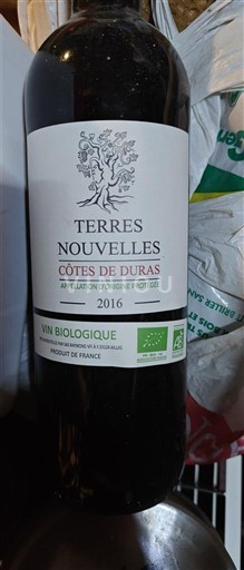 Sud-Ouest Côtes-de-duras Terres Nouvelles 2016