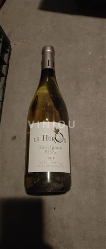 Jihozápad Côtes de Gascogne Le Héron Sauvignon Blanc 2018