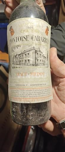 Bordeaux Haut-Médoc Château Pontoise Cabarrus 1984