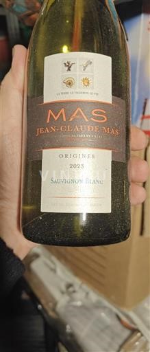 Languedoc a Roussillon Pays d'Oc Jean-Claude Mas Origines Sauvignon Blanc 2023