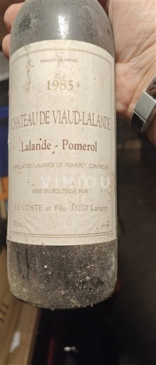 Bordeaux Lalande-de-pomerol Château Viaud-Lalande 1985